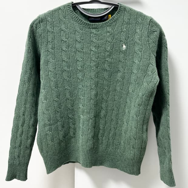 [폴로 랄프로렌] 여성 케이블 니트 M사이즈