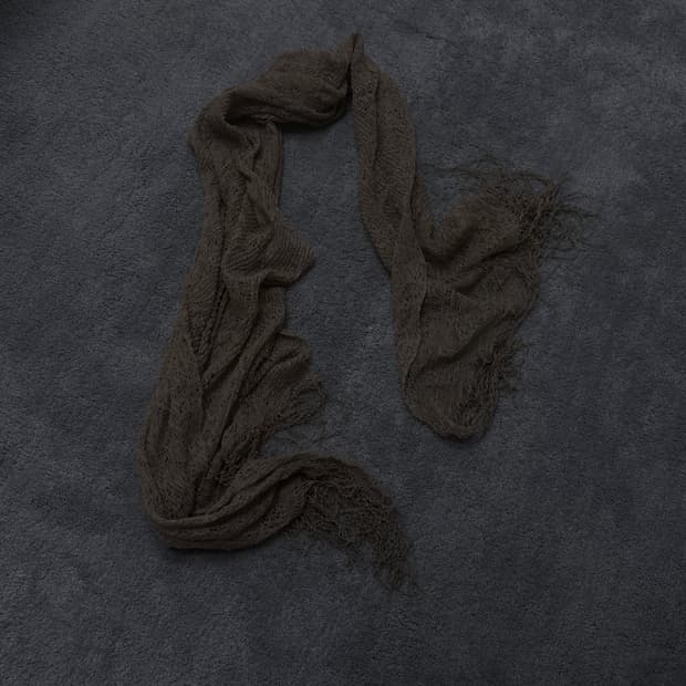 Vintage V-kei,punk grunge mood scarf