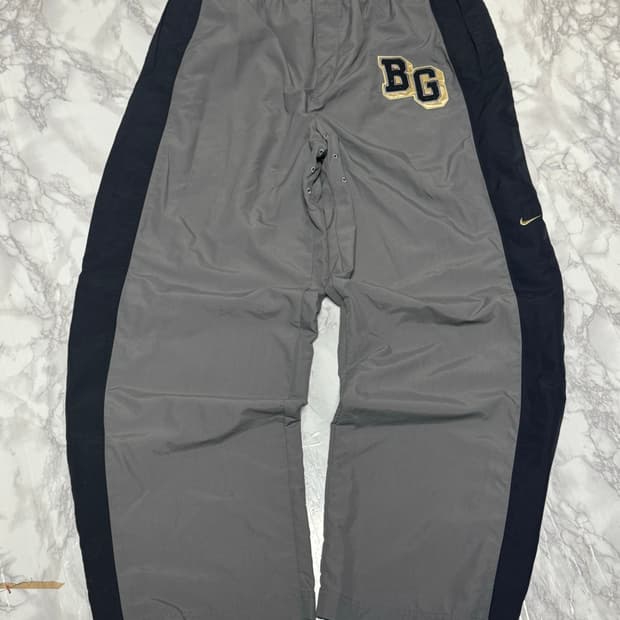 나이키 사이드라인 트랙팬츠 바람막이 와이드 바지