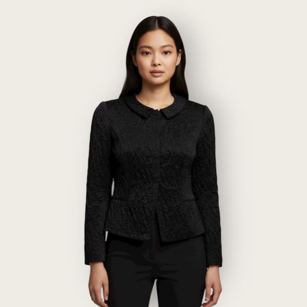 36/ 루이비통 엠보 패턴 블레이저 자켓