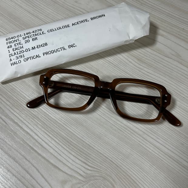 USGI 미군 보급 안경 3세대 데드스탁(48, 20)