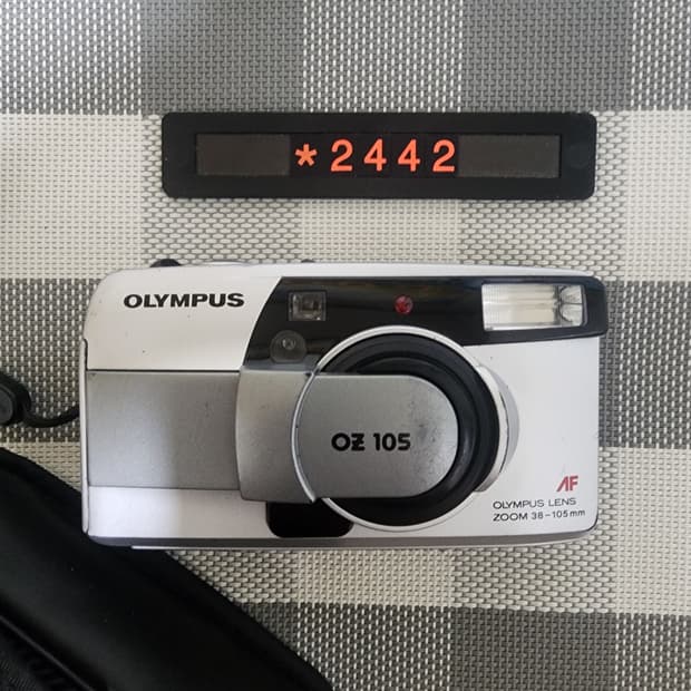 올림푸스 OZ 105 필름카메라 파우치포함