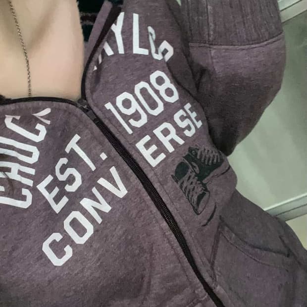 빈티지 컨버스 후드집업