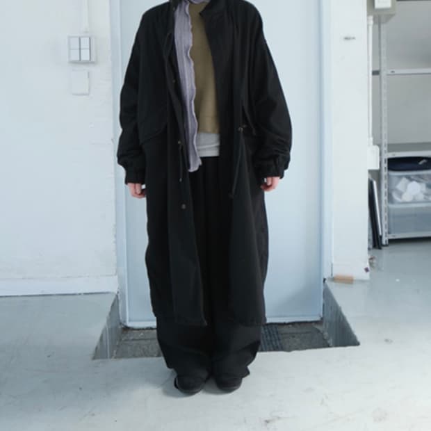 애프터먼데이 fishtail long safari jumper (4c)