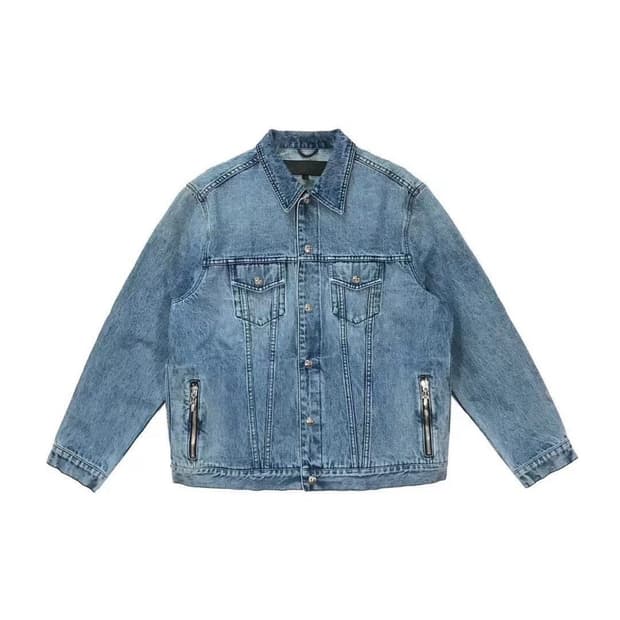 크롬하츠 모터브레스 데님 트러커 자켓 XL