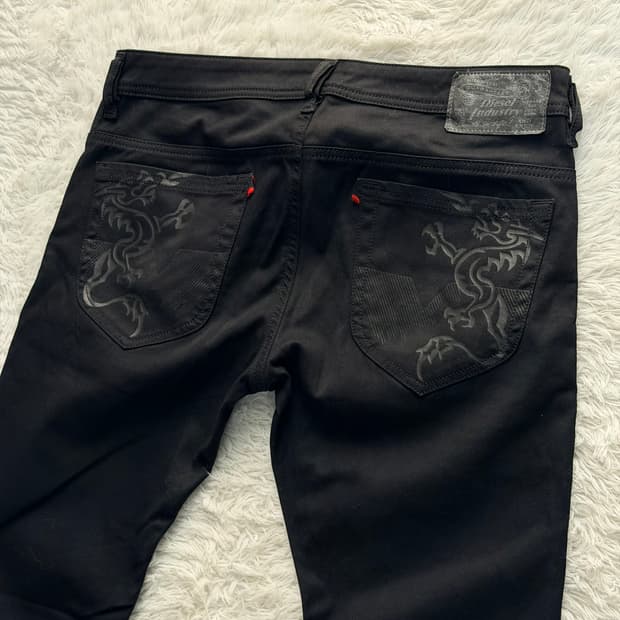 디젤 THANAZ-ZIP 블랙진 W31 L32