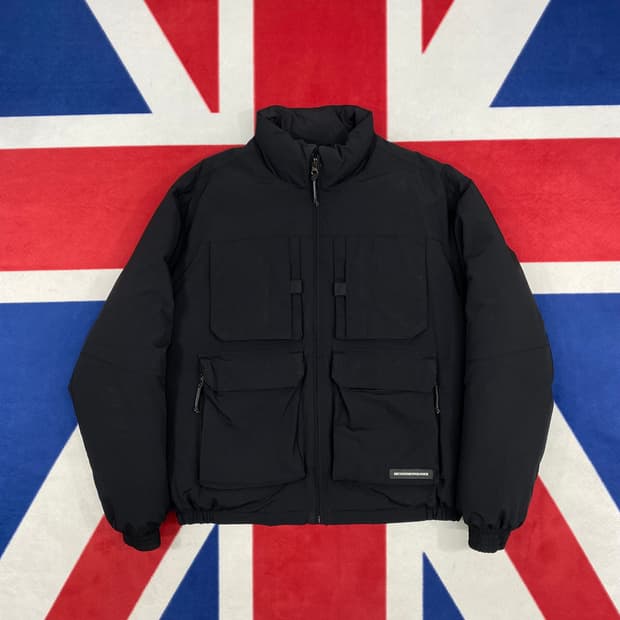 세컨모놀로그 유틸리티 패딩 S 실측 M 