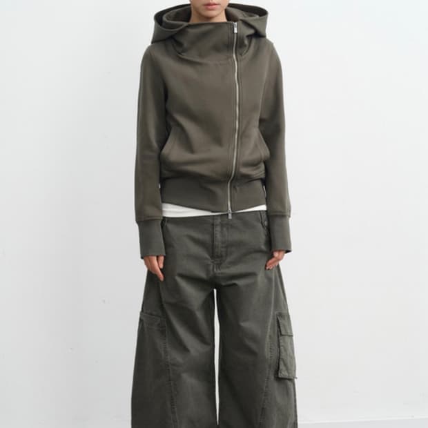 Jakana 후드집업 카키 L