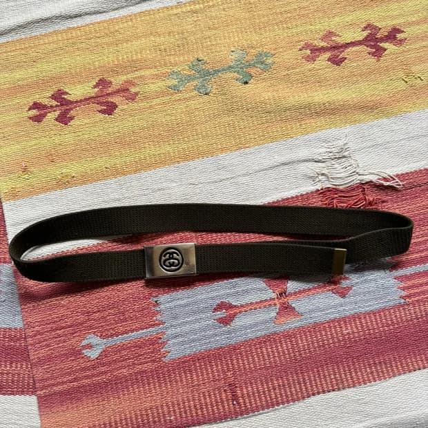 스투시 SS링크 밀리터리 웹 벨트