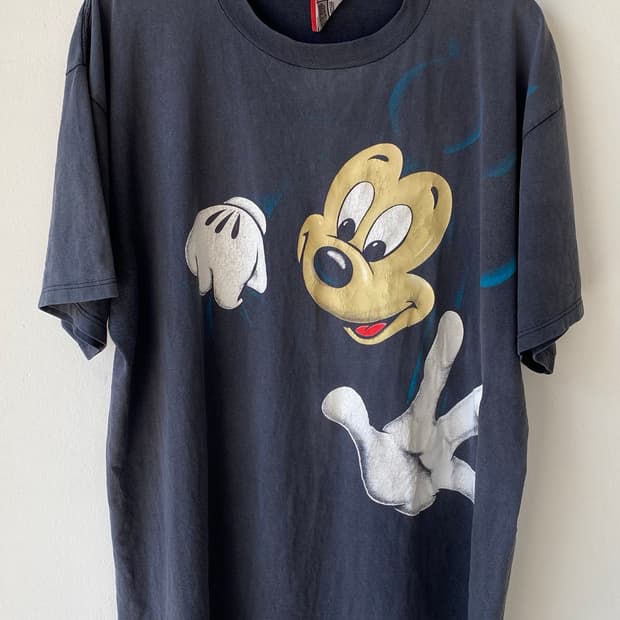 빈티지 디즈니 미키마우스 티셔츠 xl xxl 2xl