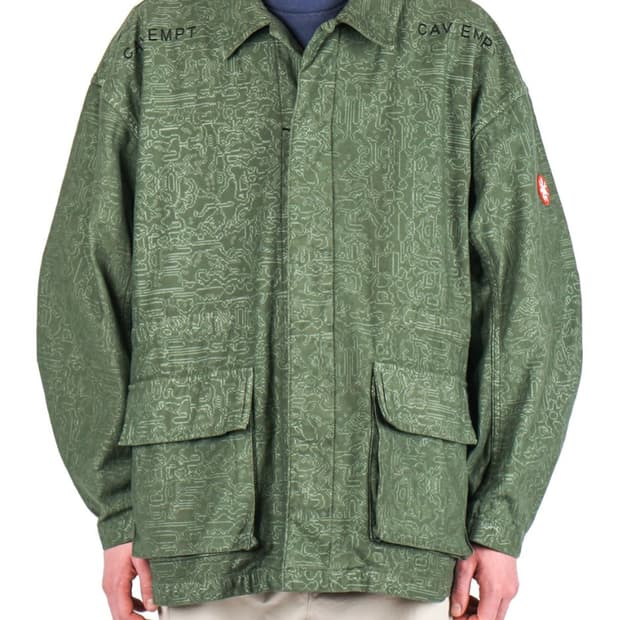 [M] 카브엠트 그레이 노이즈 BDU 자켓