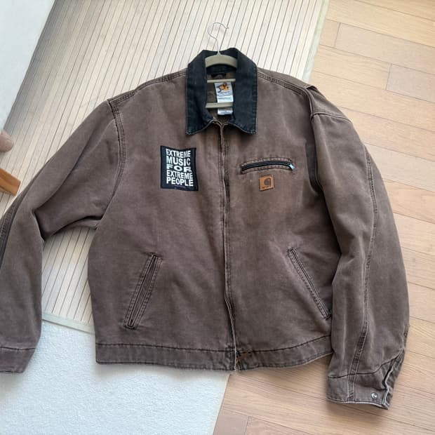 칼하트 J97 디트로이트 자켓 CHT(체스넛)  2xl