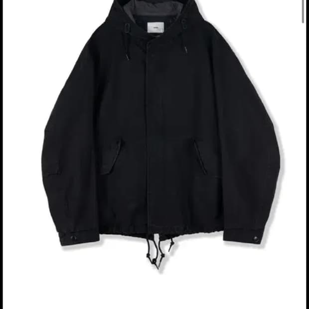 퍼렌 숏파카 팔아요. 3사이즈 