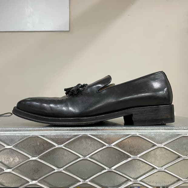 구찌 레더 태슬 로퍼 42.5