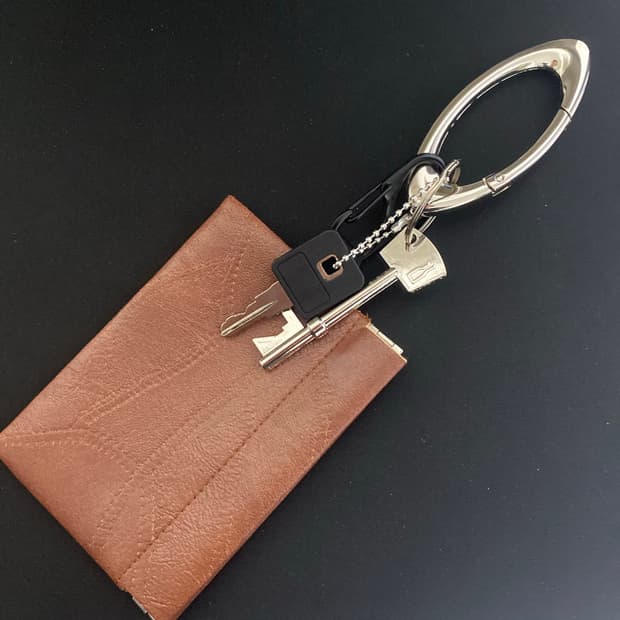 카드 홀더 키링