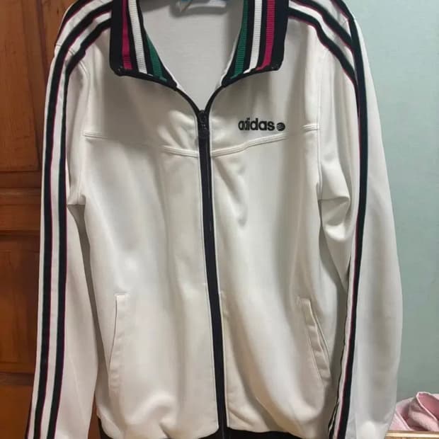 아디다스 화이트 져지