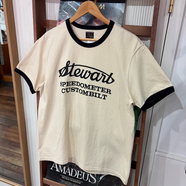 J81 조 맥코이 프린팅 링거 티셔츠