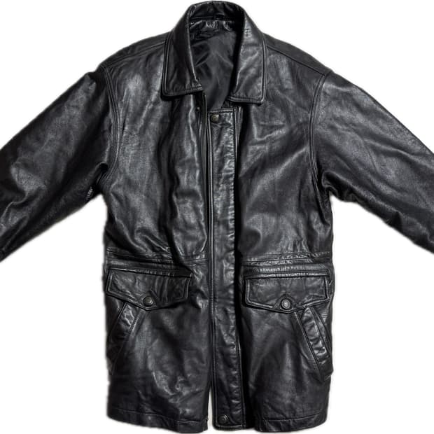 레더 양가죽 카코트