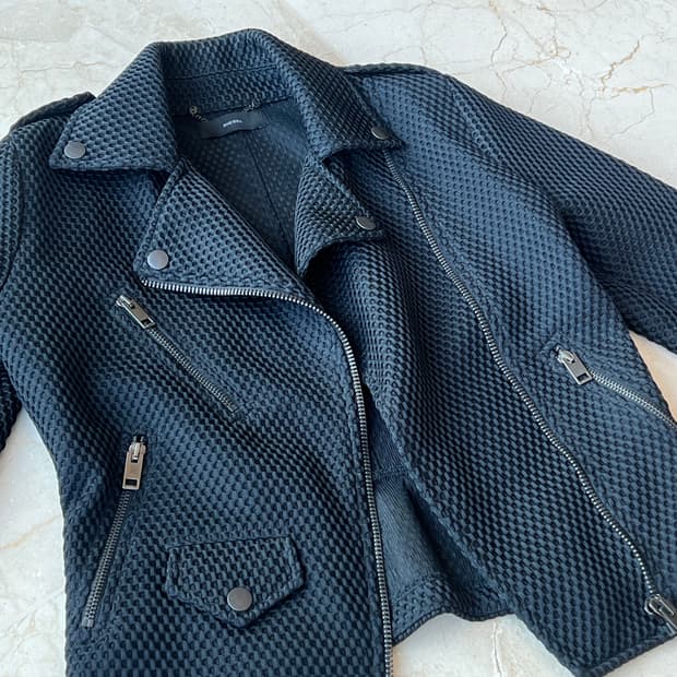 디젤 라이더자켓 블랙