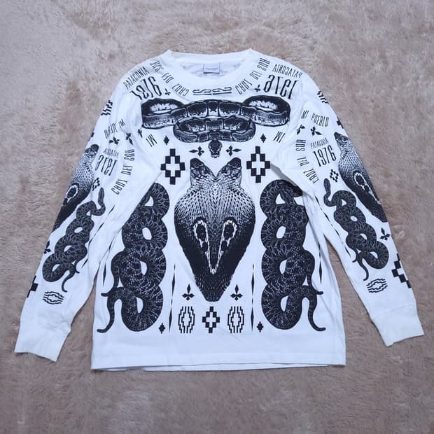 Marcelo Burlon 남 긴팔 티 05501