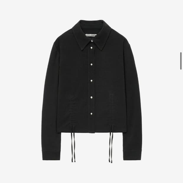 [인사일런스 우먼] 몰스킨셔츠black