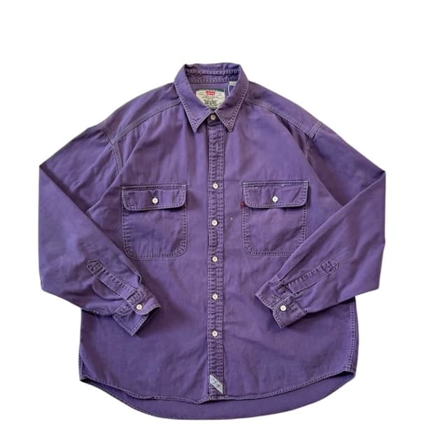 90s 리바이스 코튼 셔츠