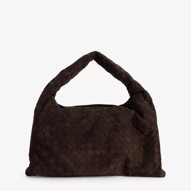 보테가베네타 홉 스웨이드브라운