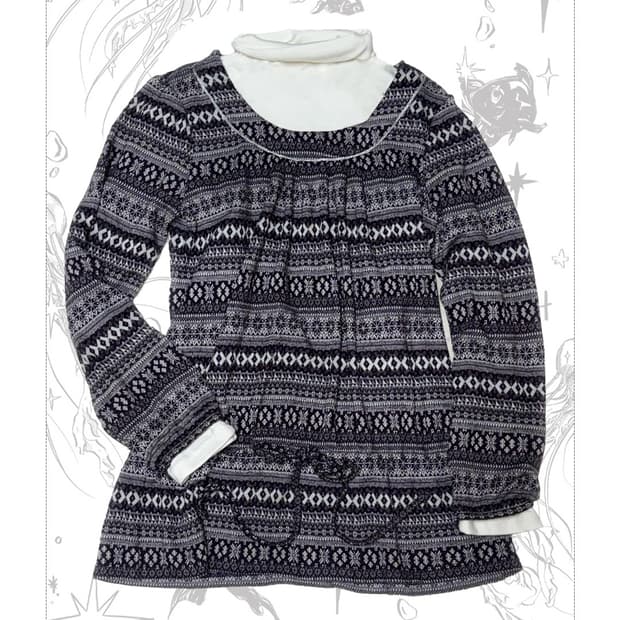 스노우가든 노르딕 니트