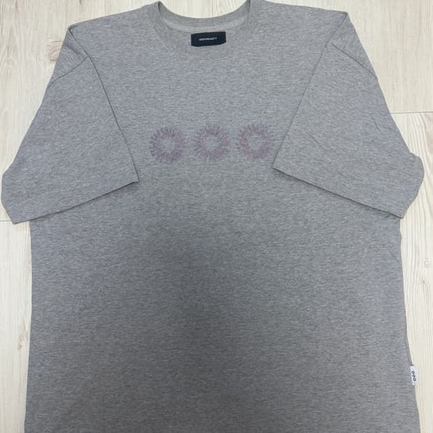 999휴머니티 EVD LOGO 티셔츠(MELANGE GREY) 3(L)