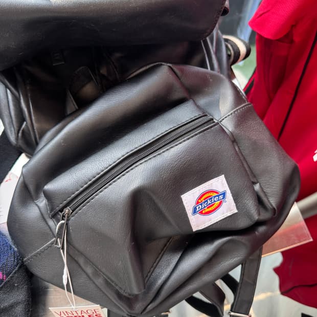 Dickies Bag 가죽 포켓 미니백