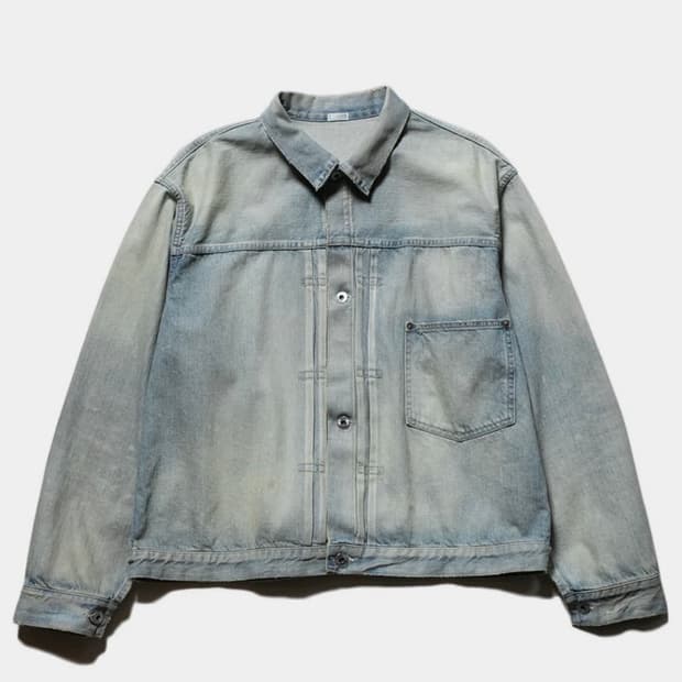 (구매) 아프레쎄 데님 자켓 46