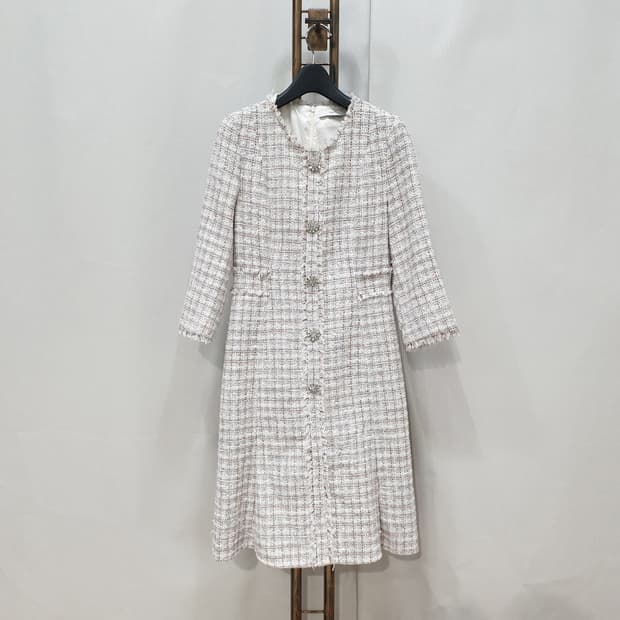 듀엘 트위드 원피스 55