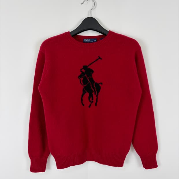 a2) 폴로랄프로렌 빅포니 니트