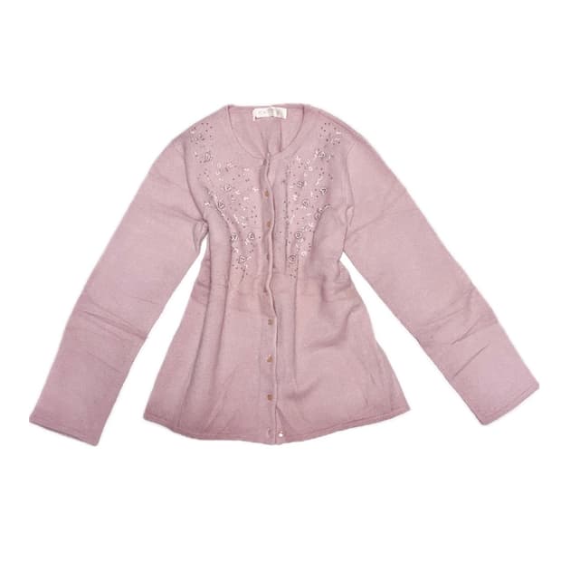 핑크 페어리 모리 자수 가디건 라떼갸루 히메갸루 오네갸루 로걀 크루빈티지