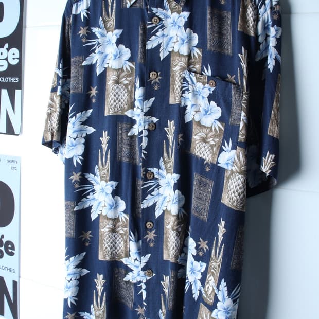 (M-XL) 퓨리탄 반팔 카라 티셔츠 USA 90S년대-H36240