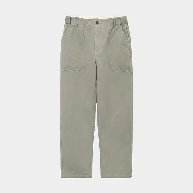 러프사이드 엘라스틱 퍼티그 팬츠 올리브 그레이 (2 size)