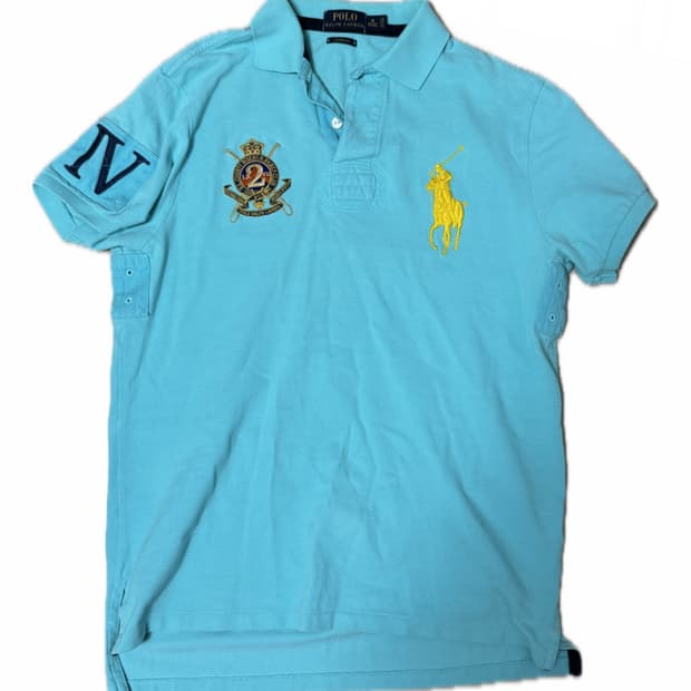(경매 합니다) 폴로 빅포니 치프치프 반팔 카라티