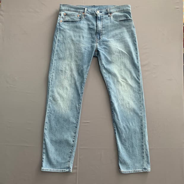 36인치 리바이스 502 연청 프리미엄 쿨진 스판 데님 청바지