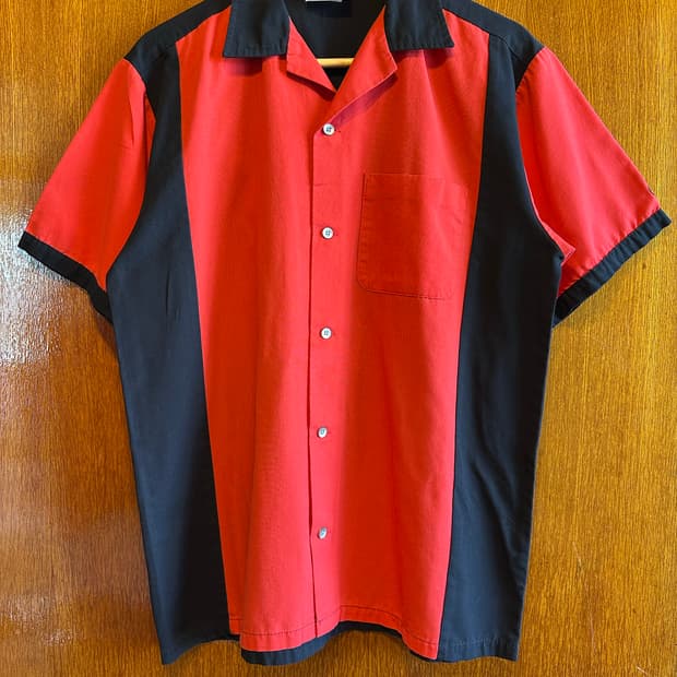 빈티지 볼링셔츠 M