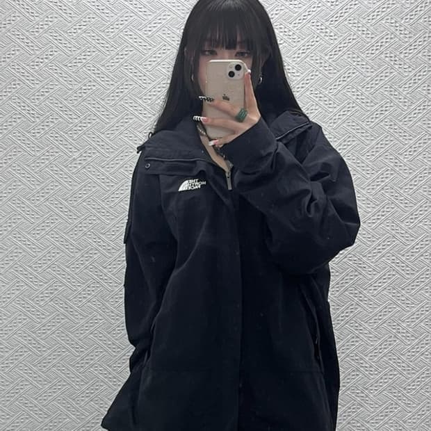 노스페이스 캐주얼 스포티 바람막이 자켓 110 C10111