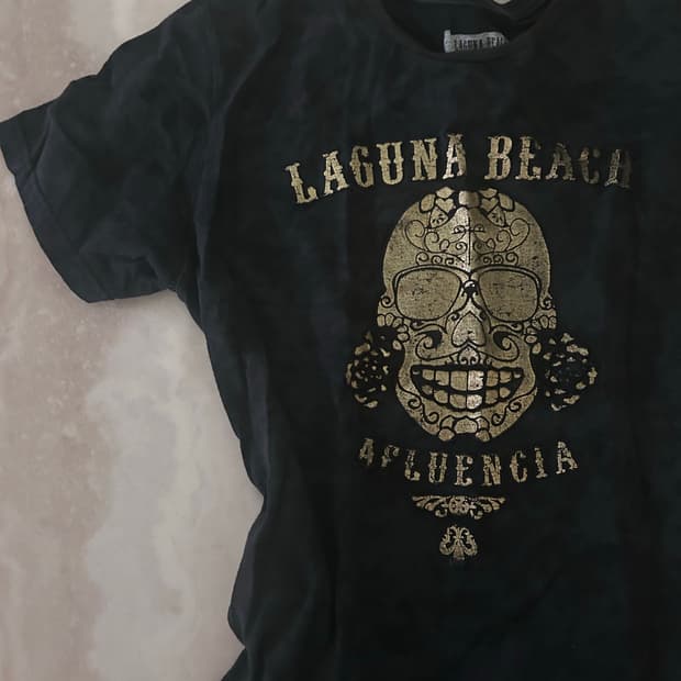 Laguna beach 타이다이 티셔츠