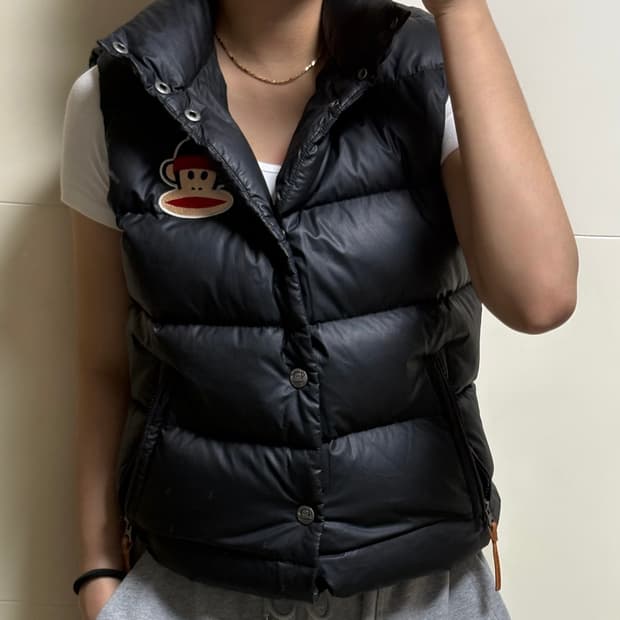 폴프랭크 패딩 조끼