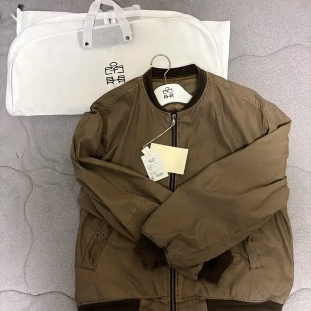 폴리테루 라이트 마원 봄버 딥베이지 ma-1