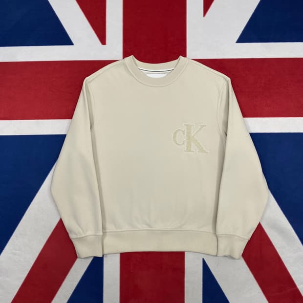 캘빈클라인 맨투맨 S 실측 M -L 