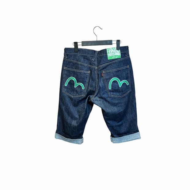 EVISU 에비수 데님팬츠 반바지 청바지 30사이즈