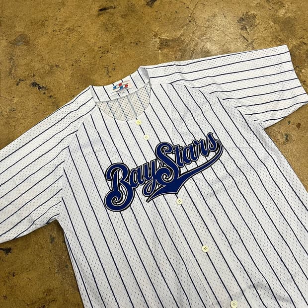 [XL] 마제스틱 요코하마 베이스타즈 야구 유니폼 b17