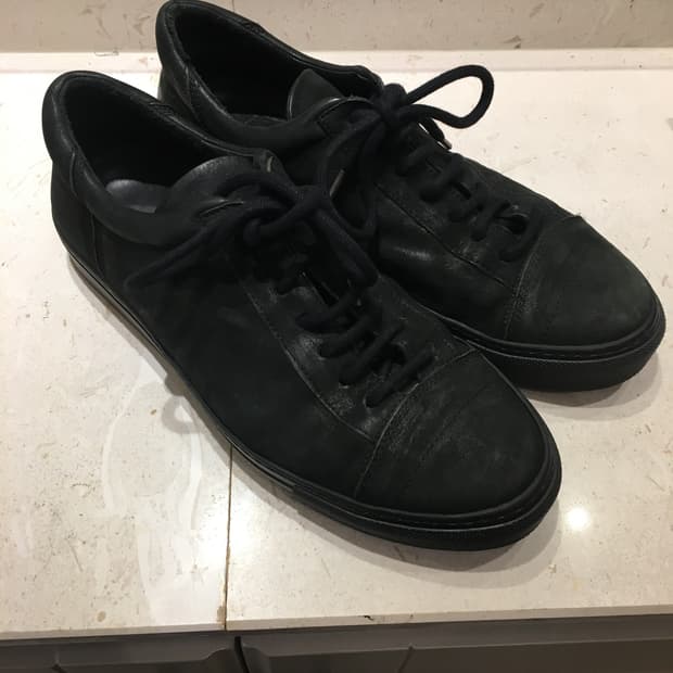 The last conspiracy Leather sneakers