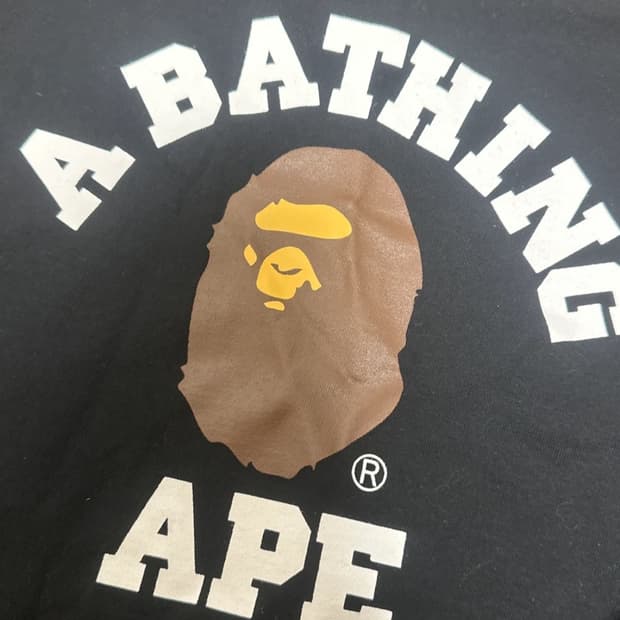 베이프 롱슬리브 블랙 S