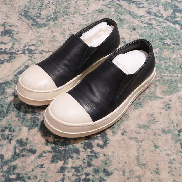 Rick Owens 릭오웬스 레더 슬립온 40사이즈