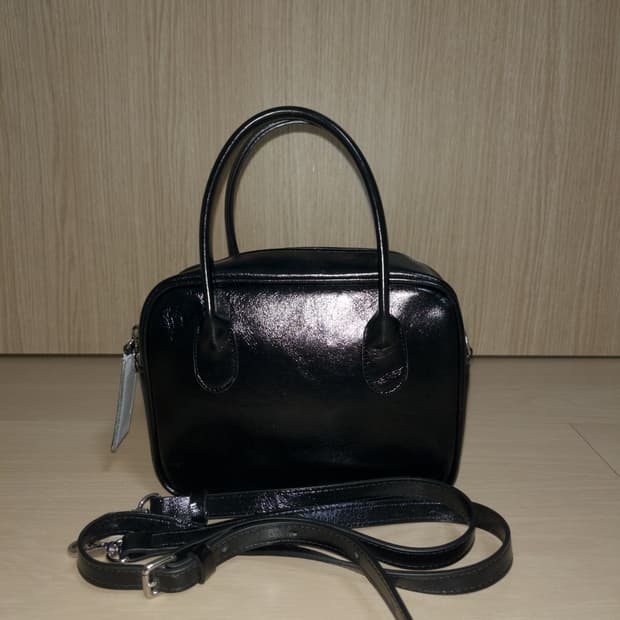 제니 착용) 니히 스퀘어백 미니 nieeh square bag mini
